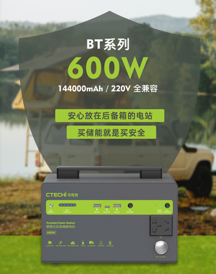 sistem penyimpanan energi portabel paket baterai lithium 691WH 12.8V 54Ah 216000mAh