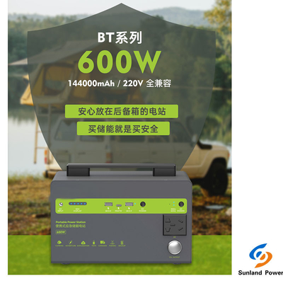 Pembangkit Listrik Portable Camping Solar Panel Power Bank 12.8V 54Ah 216000mAh