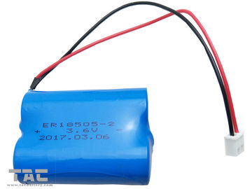 ER18505 3.6V LiSOCl2 Baterai Untuk Motor Auto Lock Primary