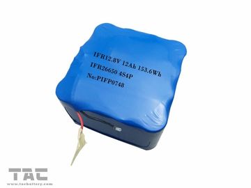 IFM12.8V 12Ah LiFePo4 Battery Pack 26650 4S4P Untuk Lampu Jalan Tenaga Surya