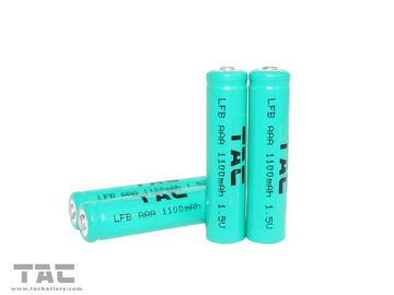 1100mAh Baterai Lithium Besi Kecil 1.5V LiFeS2 untuk jam waktu Teal