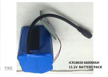 Lithium Car Battery, 18650 11.1V 6.6Ah LI-ION Battery Pack untuk Car Power Tool