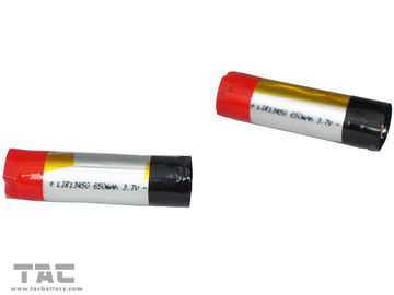 China Best Supplier 3.7V Lipo 13450 650mAh e-cigarette Baterai Tegangan Variabel Mini Ego 3.7Volt Battery