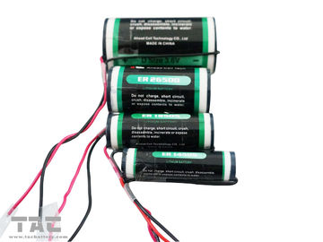 Baterai Lithium LiSOCl2 tahan air 3.6V ER18505 100 MA
