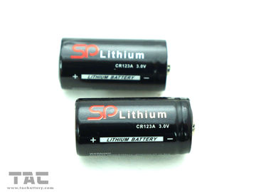 Hidup siklus panjang 3.0V CR123A 1300mAh TAC Baterai Lithium Li-MnO2 Primer