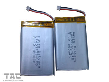 Lithium Polymer Battery Pack LP403759 3.7V 900mah untuk PC Meja