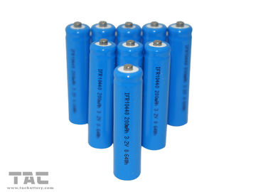 Baterai IFR10440 AAA Li-Ion 3.2V LiFePO4 200mAh untuk Produk Solar