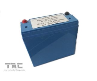 Paket Baterai Biru 12V LiFePO4 26650 23AH Dengan Perumahan UL2054 Untuk Penerangan Surya