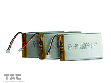 Paket Baterai Lipo 3.7V 1.3AH Baterai Dengan Kawat dan Konektor untuk Pemijat