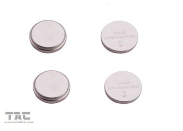 CR2450 3.0V 600mA Li-Mn Primer Lithium Coin Cell Buttery untuk Kartu Memori Jam