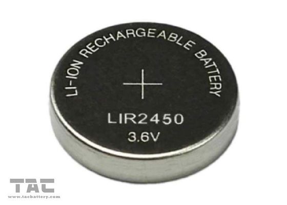 Lithium ion LIR2450 3.6V 120mah Sel Tombol Untuk Kamus Elektronik