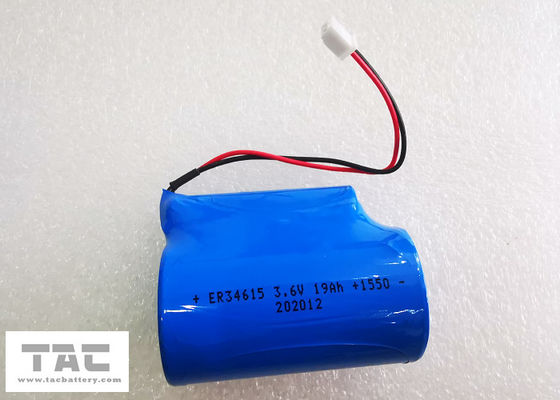 Baterai 3.6V LiSOCL2 ER34615 19AH Untuk Pengontrol Nirkabel