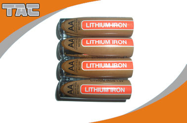 1100mAh Baterai Lithium Besi Kecil 1.5V LiFeS2 untuk jam waktu Teal