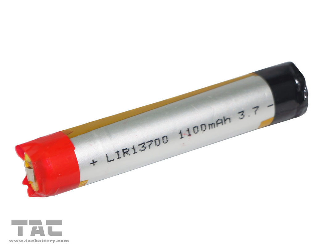Vaporizer Baterai 3.7V 1100MAH E-cig Baterai Besar LIR13700 55mΩ