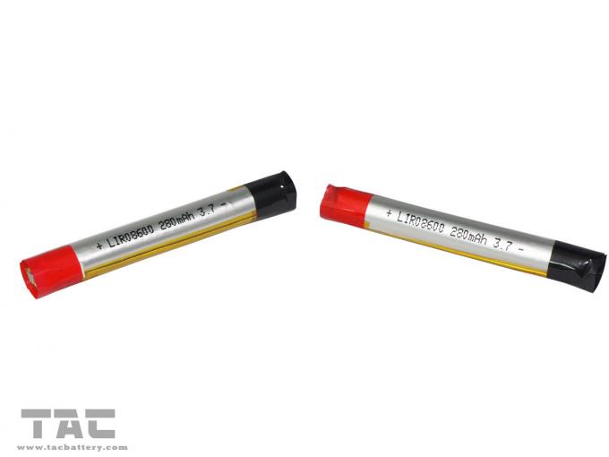 Baterai polimer Silinder Mini LIR08600 untuk pena bluetooth Samsung
