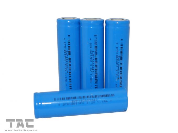 Baterai Li-ion IFR18650 3.2V LiFePO4 yang dapat diisi ulang untuk baterai e-bike