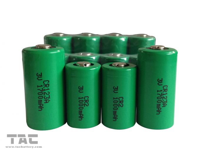 Baterai Li-Mn 3.0V CR123A 1700mAh Kapasitas Tinggi