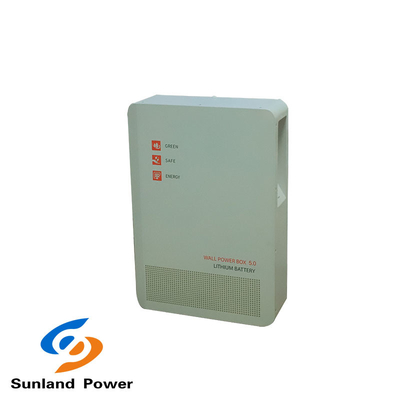 Sistem Penyimpanan Energi Baterai 48V 100AH ​​5KWH Wall Power Box 5.0