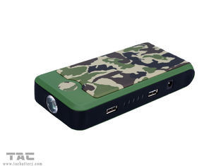 12000mah Arm Green paling ampuh portable jump starter dengan Double USB