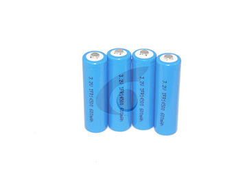 14505/14500 AA 3.2V Baterai LiFePO4 600mah Untuk Produk Surya