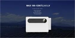 100-125KW Three Phase Multi Channel Solar Inverter MAX 110KTL3-LV Dengan 10 MPPT Fuse Gratis