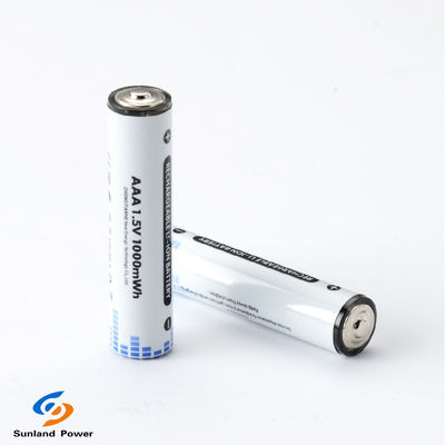 1.5V AAA Baterai Lithium Ion Silinder Terisi ulang Dengan Konektor Tipe C