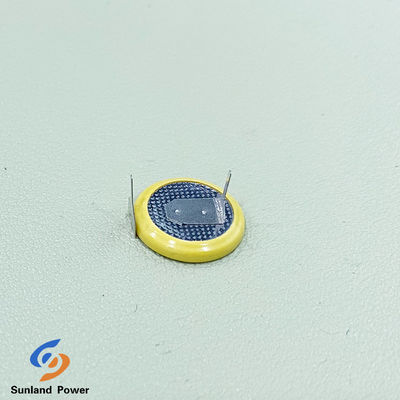 Baterai Lithium Primary Rechargeable ML1220 3.0V 16mAh Koin / Button Cell Dengan Kaki