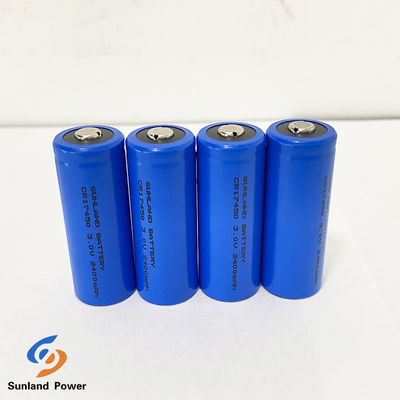 Baterai utama 3.0V CR17450 Smart Home 2400mAh Baterai Li-MnO2