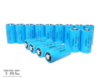 Baterai Lithium LiMnO2 CR123A Primer 1500 mAh dengan Kepadatan Energi Tinggi