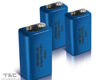 Baterai 9V Baterai Li-Mn 1200mAh Ganti L522 Untuk Aplikasi WiFi Sekali Pakai