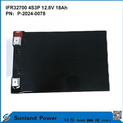 IFR32700 4S3P 12.8V 18Ah Untuk lampu banjir surya Cahaya tinggi LEDS Taman Lampu surya baterai lifepo4