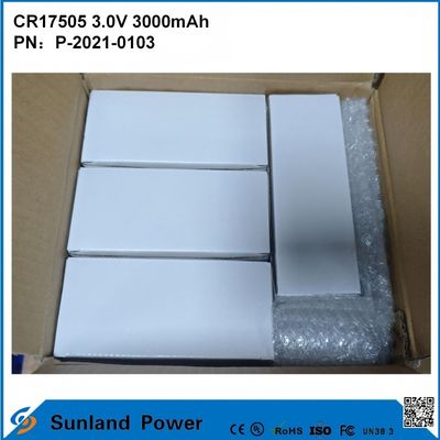 CR17505 3.0V 3000mAh Untuk Instrumen Cerdas Peralatan Medis Transportasi Dan Logistik Furnitur Cerdas Kapasitas Tinggi Kinerja Pelepasan yang Stabil Tegangan Keluar Kehidupan Layanan yang Lama