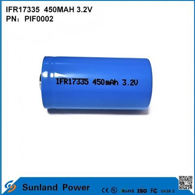 Baterai IFR17335 3.2V 450mah cocok untuk berbagai perangkat dan skenario, termasuk: Produk digital Peralatan pencahayaan Alat listrik Peralatan kecil Sistem penyimpanan energi