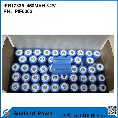 Baterai IFR17335 3.2V 450mah cocok untuk berbagai perangkat dan skenario, termasuk: Produk digital Peralatan pencahayaan Alat listrik Peralatan kecil Sistem penyimpanan energi