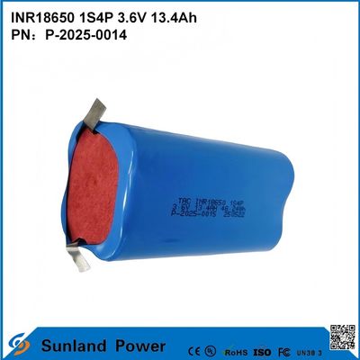 INR18650 1S4P3.6V 13.4Ah Kombinasi sempurna dari kapasitas tinggi dan tegangan tinggi