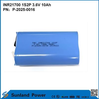 INR21700 1S2P 3.6V 10Ah High-Rate Discharge, Cocok untuk Perangkat Daya Tinggi!