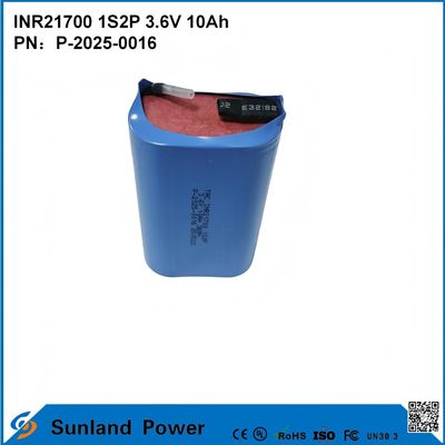 INR21700 1S2P 3.6V 10Ah High-Rate Discharge, Cocok untuk Perangkat Daya Tinggi!