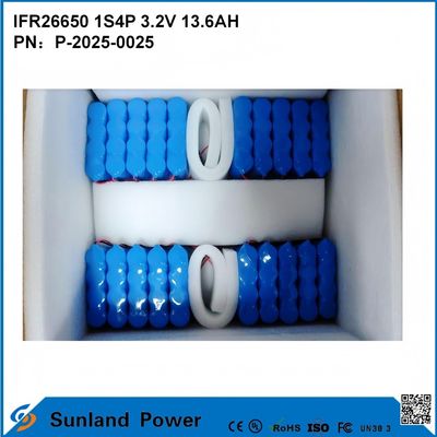 Pabrik Memproduksi Baterai IFR26650 1S4P 3.2V 13.6Ah Cocok Untuk Penyimpanan Energi Bergerak Rumah Tangga Dan Komersial, Perkakas Listrik Berdaya Tinggi Bor Gergaji Dan Gerinda Sudut Medis Portabel