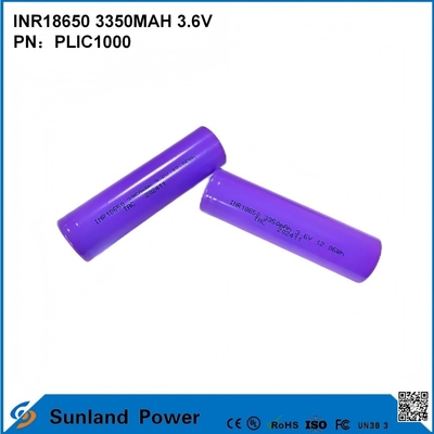 INR18650 3350MAH 3.6V baterai