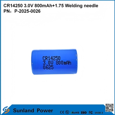 CR14250 3,0V 800MAH + 1,75 PEMEDAN jarum baterai