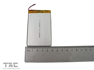 GSP035080 3.7V 1300mAh Polymer Lithium Ion Battery untuk ponsel, notebook PC