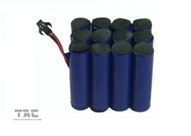 4500mah 12V LiFePO4 Battery Pack IFR18650 Untuk Solar UPS Dengan Konektor
