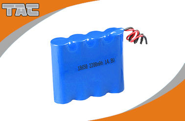 12 v Lithium Ion Battery Pack 18650 4S 14.8V 2200mAh untuk Instrumen Elektronik