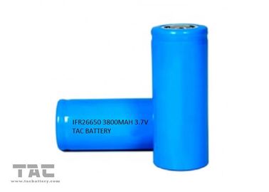 Cylindrical Lithium Ion Lifepo4 26650 Sel Baterai 3800mah
