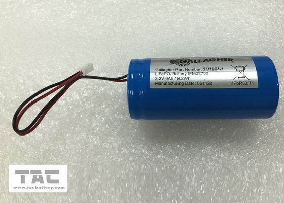 Konektor Disesuaikan LiFePO4 Baterai IFR32700 3.2Volt 6000mah 1S1P Untuk Solar Ence Back Up