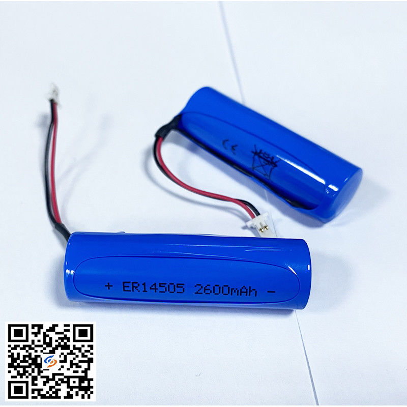 3.6V Baterai LiSOCl2 industri non-rechargeable ER14505 2600mAh untuk Mousetrap Pass UL1642