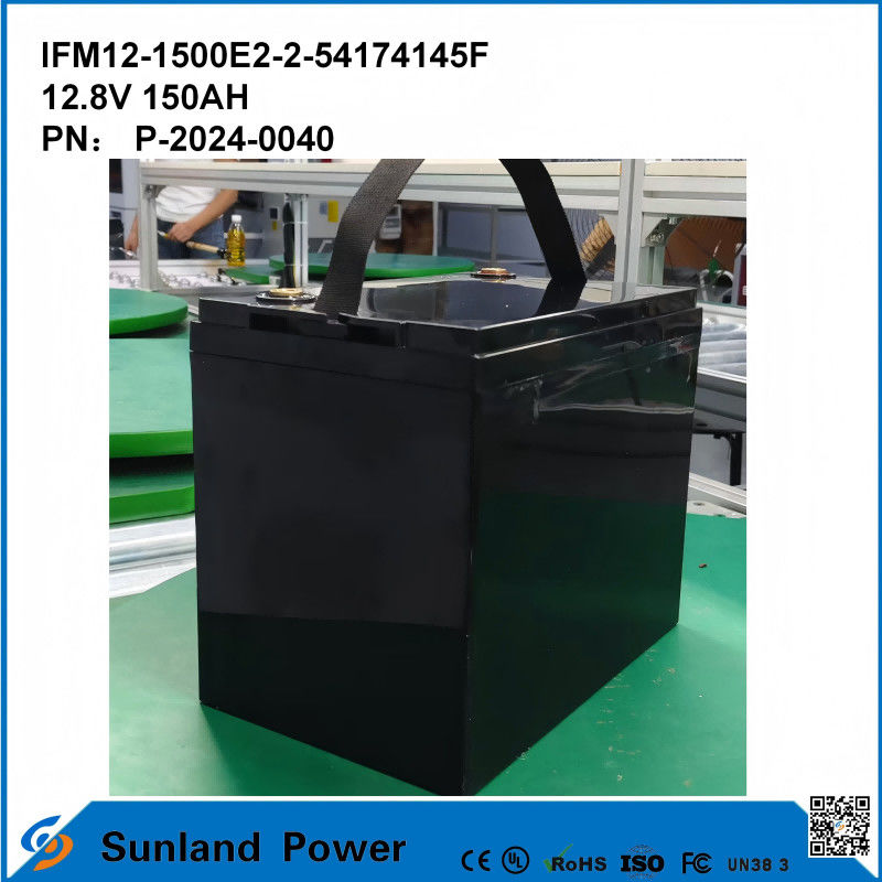 M8 Konektor 12V LiFepo4 Baterai untuk suhu operasi -20°C sampai 60°C