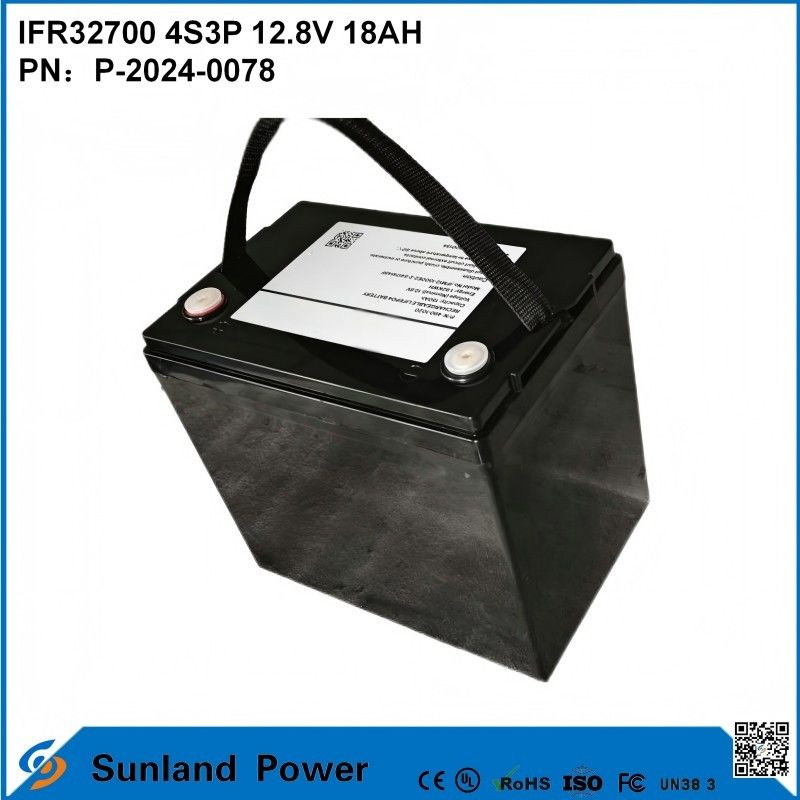 IFR32700 4S3P 12.8V 18Ah Untuk lampu banjir surya Cahaya tinggi LEDS Taman Lampu surya baterai lifepo4