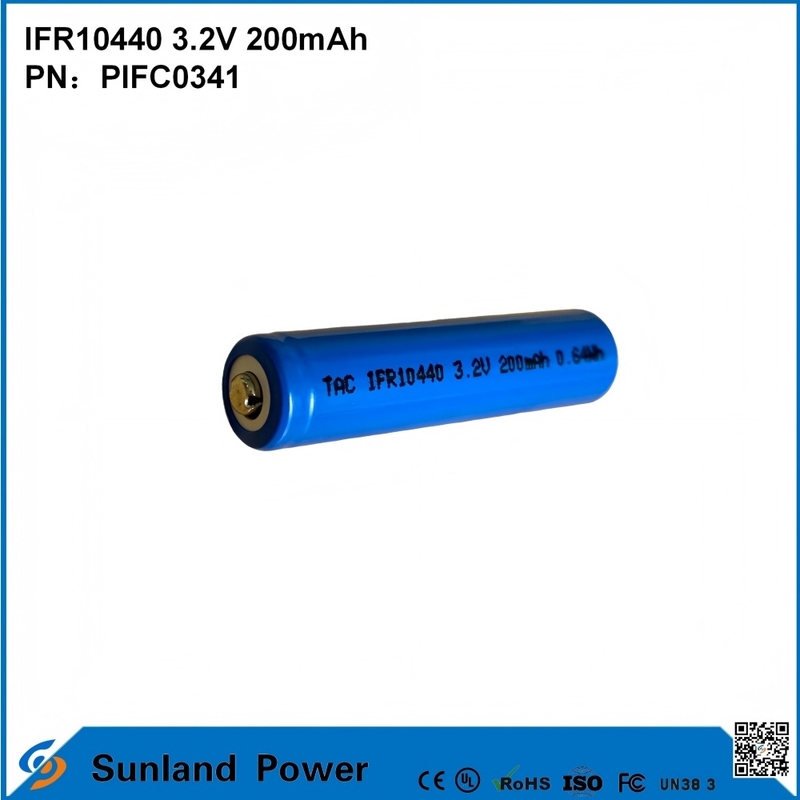 IFR10440 3.2V 200mah Digunakan Untuk GPS Jalan Studs Mainan Lampu Pertambangan Lampu jalan Surya Perangkat Komunikasi nirkabel Alat listrik Peralatan audiovisual Smart meter Sistem keamanan Lampu darurat