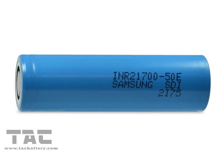 Samsung Lithium Ion Cylindrical Battery Rechargeable Cell INR21700-50E Untuk Alat Elektronik ESS